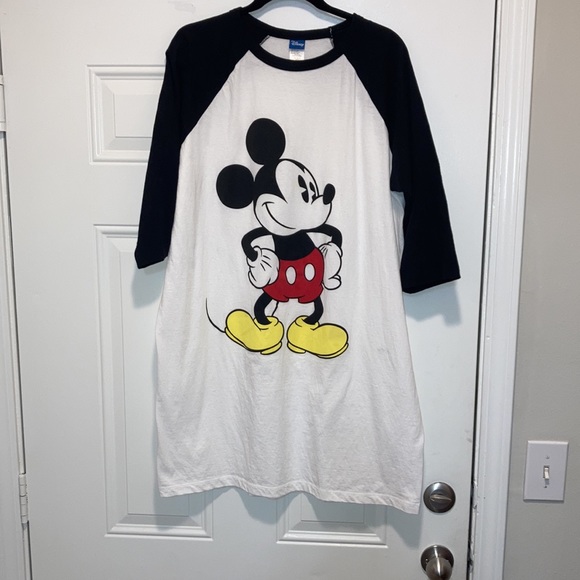 Disney Other - Mickey Mouse Baseball Style Shirt OS
